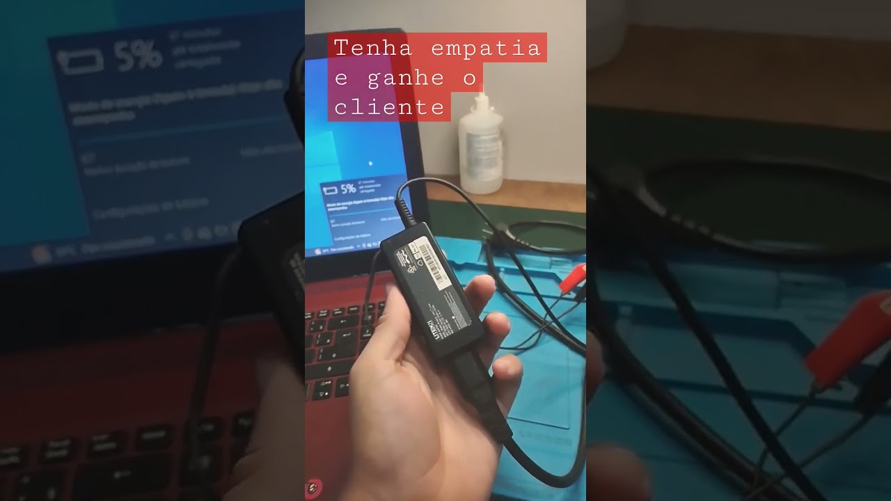 Notebook Acer N&atilde;o carregou. Problema resolvido. Fonte.