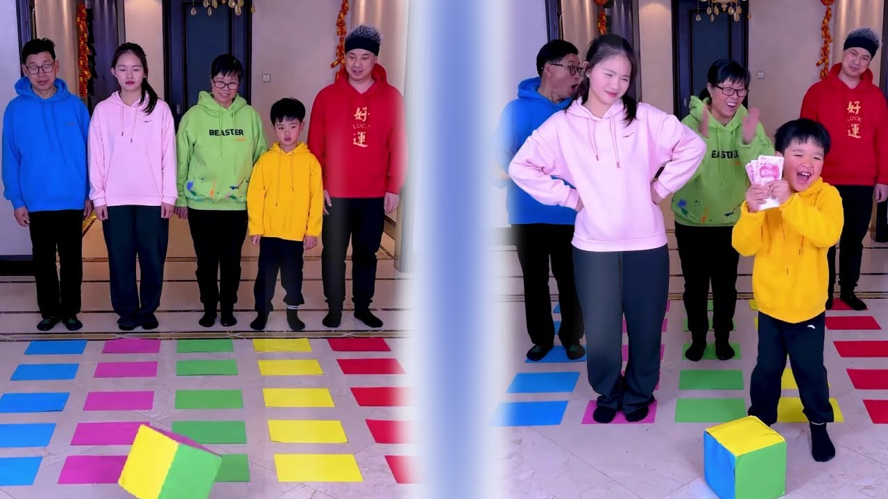 Desafío de colores de dados: ¡mira quién es el afortunado!