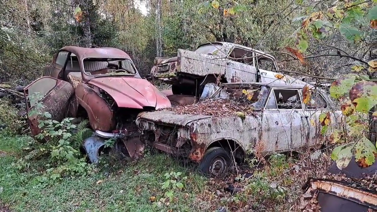 Auto kerkhof Båstnäs zweden🚐💨