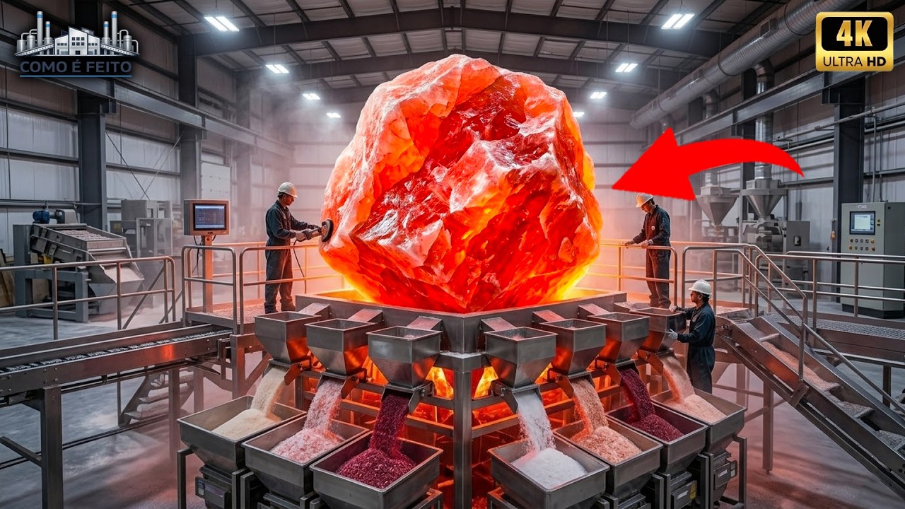 Você não imagina como o SAL ROSA DO HIMALAIA é feito! O processo vai ter surpreender (Full)