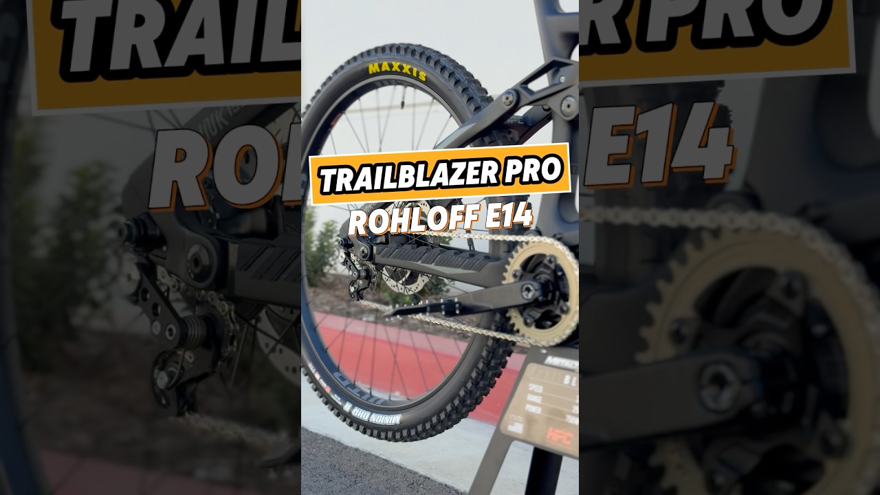 The Ultimate Electric Enduro Bike: Trailblazer Pro + Rohloff E14 #ebike #enduromtb #offroad #mtb
