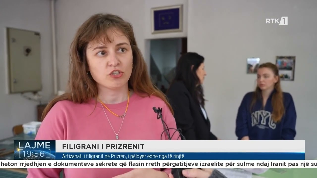 Artizanati i filigranit në Prizren, i pëlqyer edhe nga të rinjtë