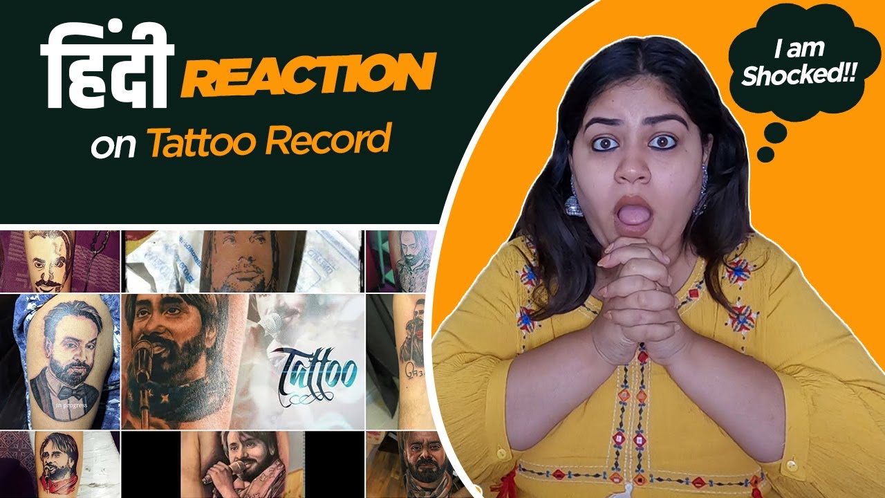 Reaction on 100 Tattoo World Record for Babbu Maan ji || Birthday Special ||