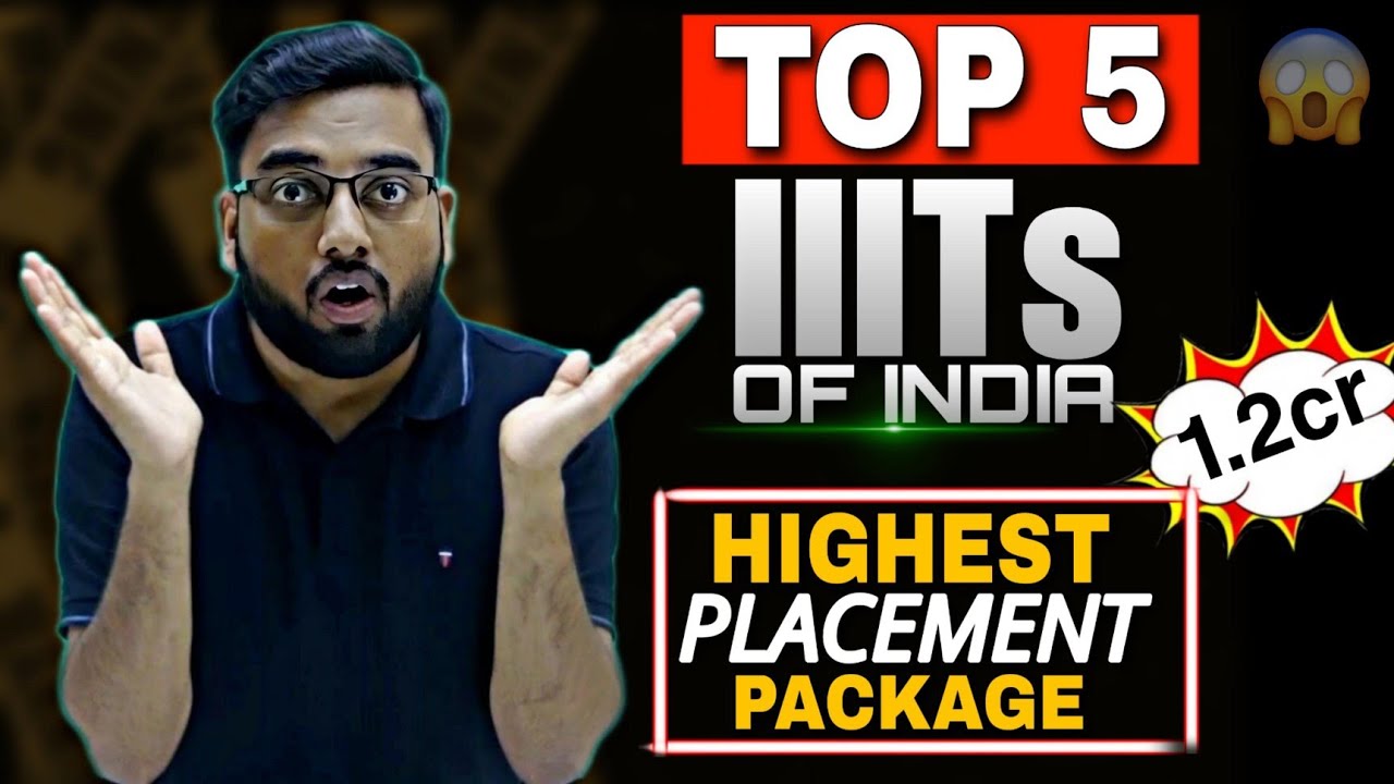 TOP 5 IIITs of India || IIIT Hyderabad || Best Collages in India for CSE || JEET SHASHI