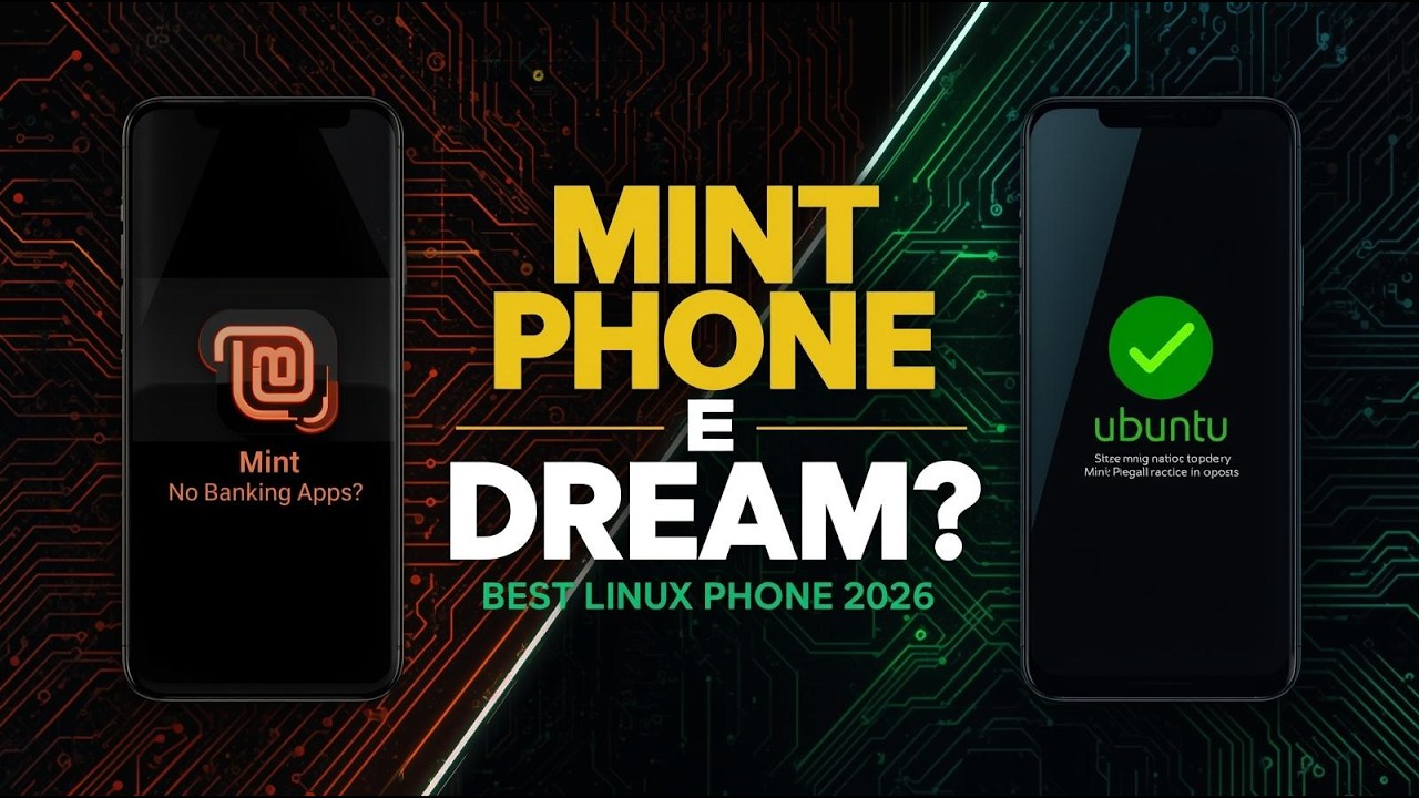 Linux Mint Phone in 2026 Dream or Disaster? Wayland Problems, Banking App Crisis!