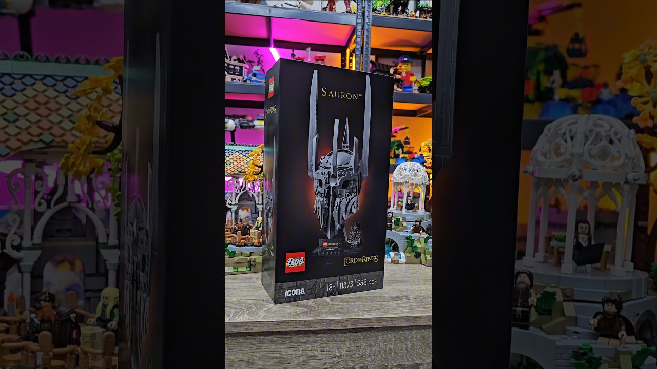 Nowy zestaw LEGO Lord of the rings - hełm Saurona