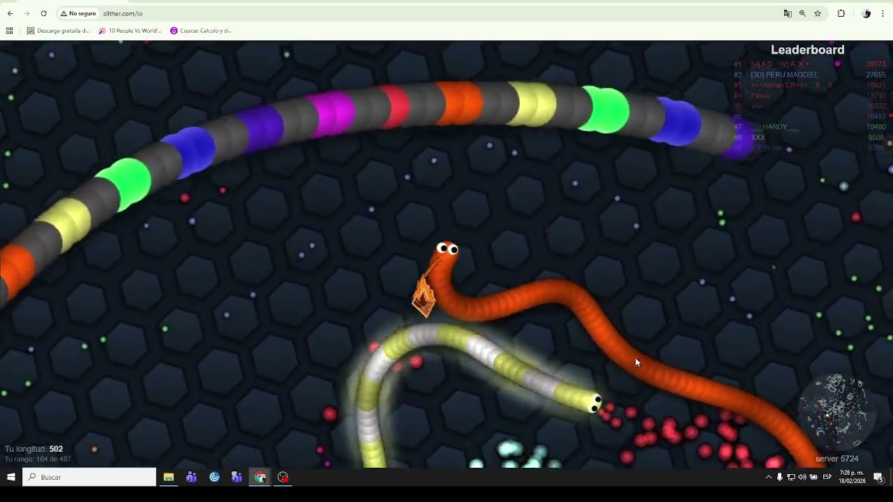 How Long Can I Last? 30 Minutes of Slither.io Survival 🐍💀