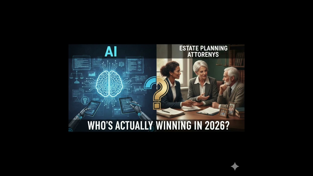 AI vs Estate Planning Attorneys Who's Actually Winning in 2026