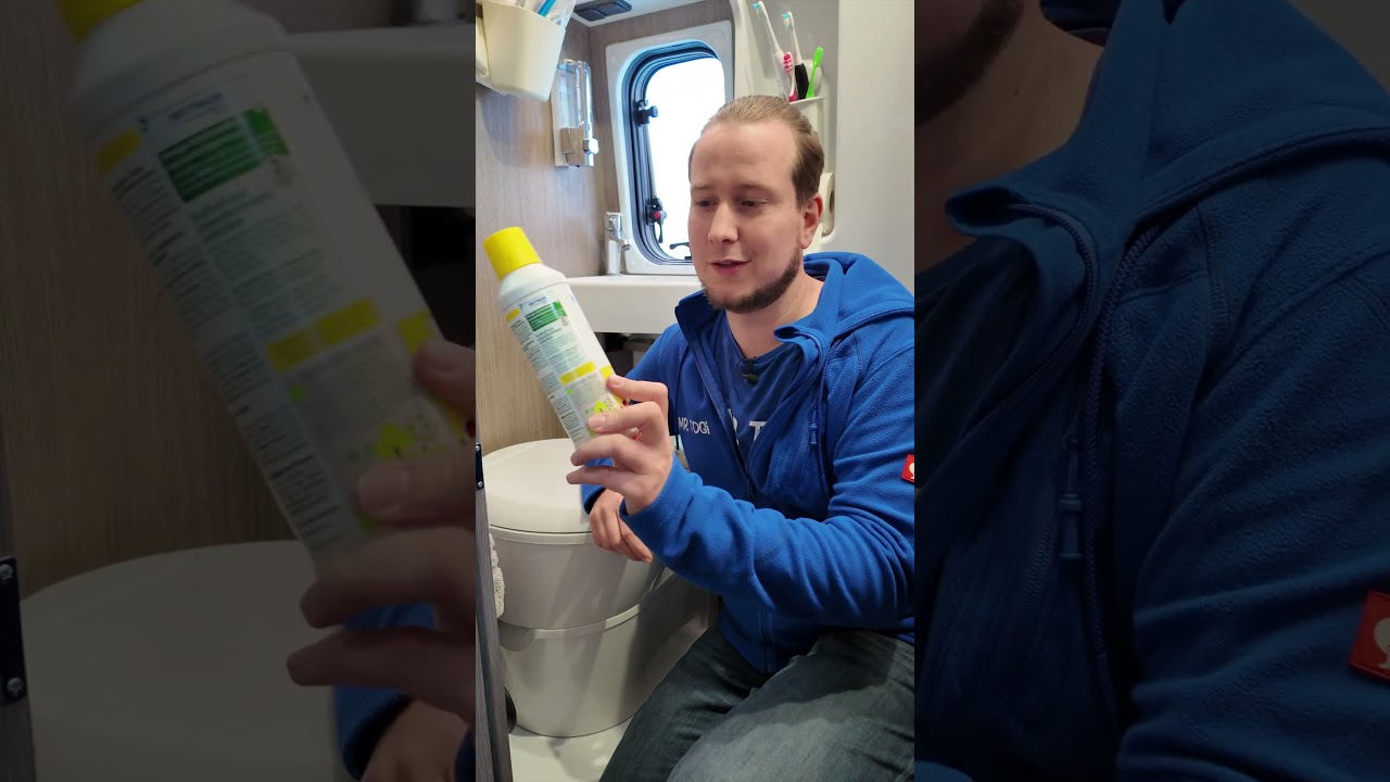 TIPP: GERUCHSFREIE Wohnmobil Toilette! 🚽 So gehts!  #wohnmobil #camping #DIY