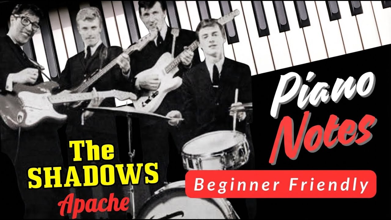 How to Play Piano: Apache by The Shadows | Step-by-Step Tutorial