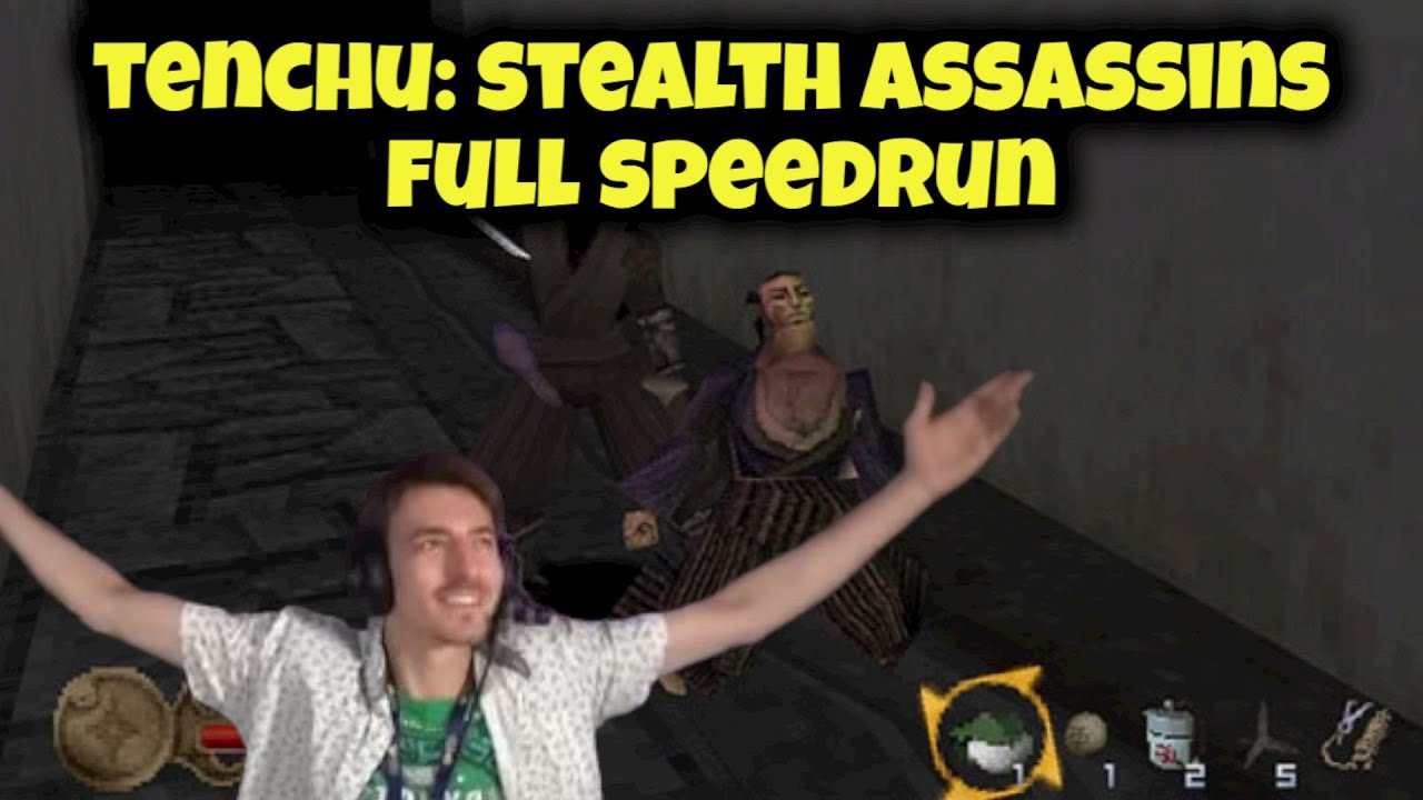 Tenchu: Stealth Assassins [Any% (Rikimaru)] by Cypryss - #ESASummer22