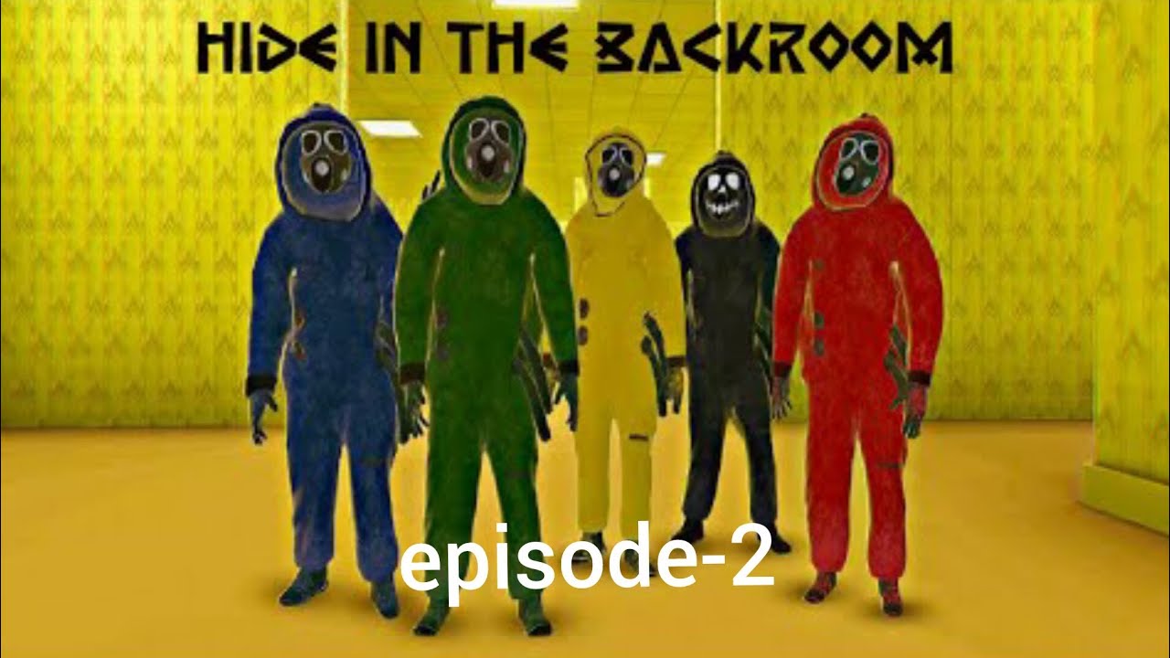 Hide in tha backrooms nextbots /gameplay /episode-2 / leavl-2 /