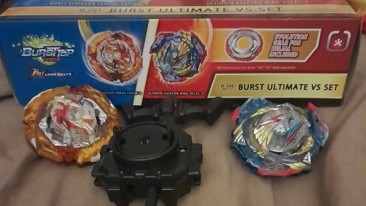 ПОСЛЕДНИЙ СПРИГГАН И ПОСЛЕДНЯЯ ВАЛЬКИРИЯ! Обзор на набор Burst Ultimate VS Set и тестирующие битвы