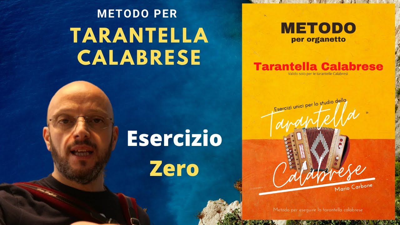 Lezione di organetto TARANTELLA CALABRESE METODO PER IMPARARE LA TARANTELLA CALABRESE  Mario Carbone