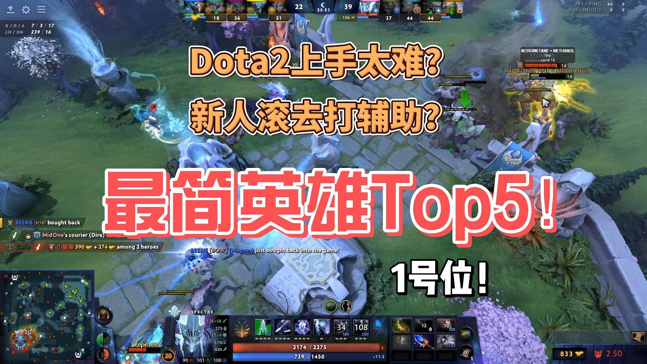 【7.33e】5个简单强势的1号位英雄！你不是新手，你是高手！