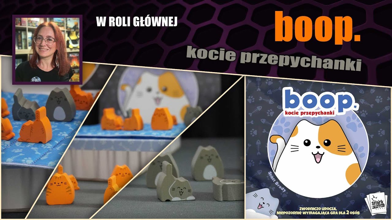 boop. - kocie przepychanki na kołderce | PRZYKŁADOWA ROZGRYWKA i RECENZJA | Dice&Bones