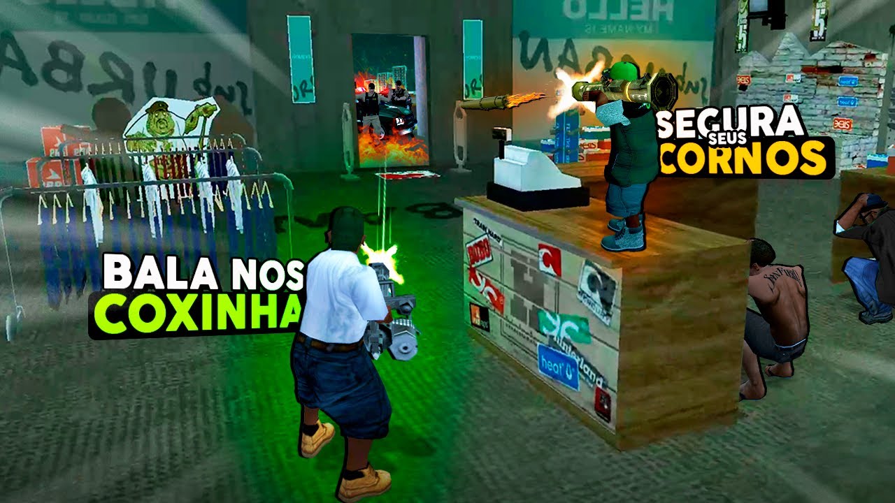 GTA MTA RP - COLOCARAM UMA MINIGUN NAS MÃOS DO JUNIN! kkkkkjj