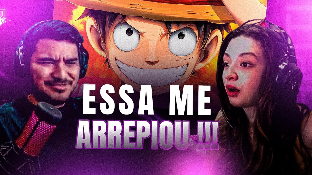 CASAL REAGE: Rap do Luffy (One Piece) “CHAPÉU DE PALHA” do 7 minutoz!