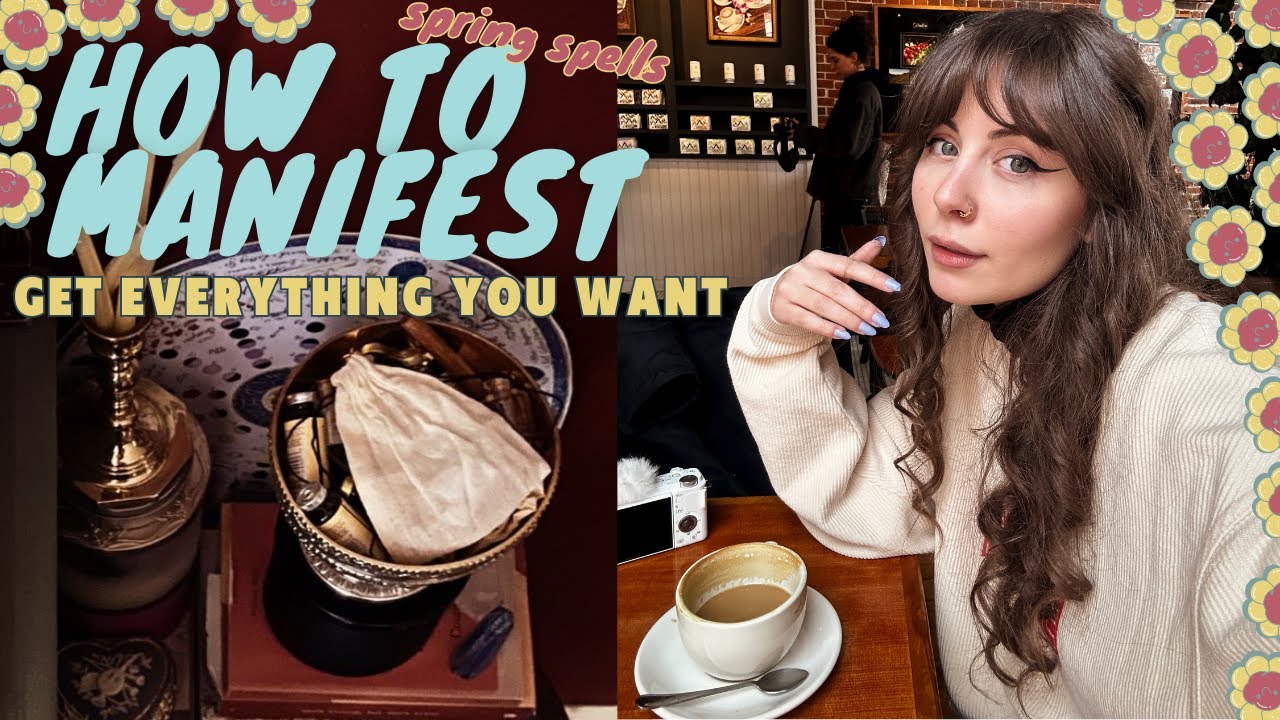 Witch's Guide To Manifestation + easy tips on living your dream life this spring! 🌸