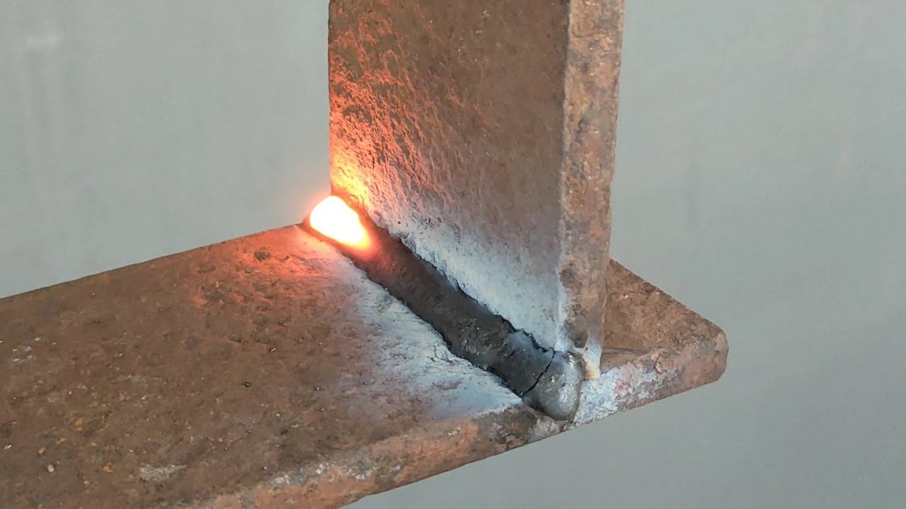 It is rarely discussed about welding rust plate iron | welding tips and tricks | continuous welding