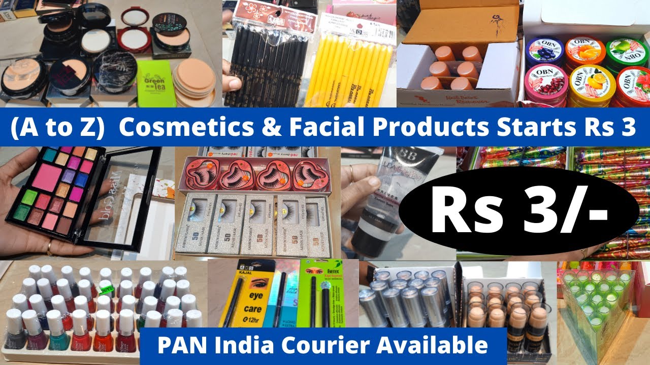 Cheap Branded Facial, Cosmetic Products From ₹3, Primer|Foundation|Lipsticks|Makeup Fixer|Kajal @ ₹3
