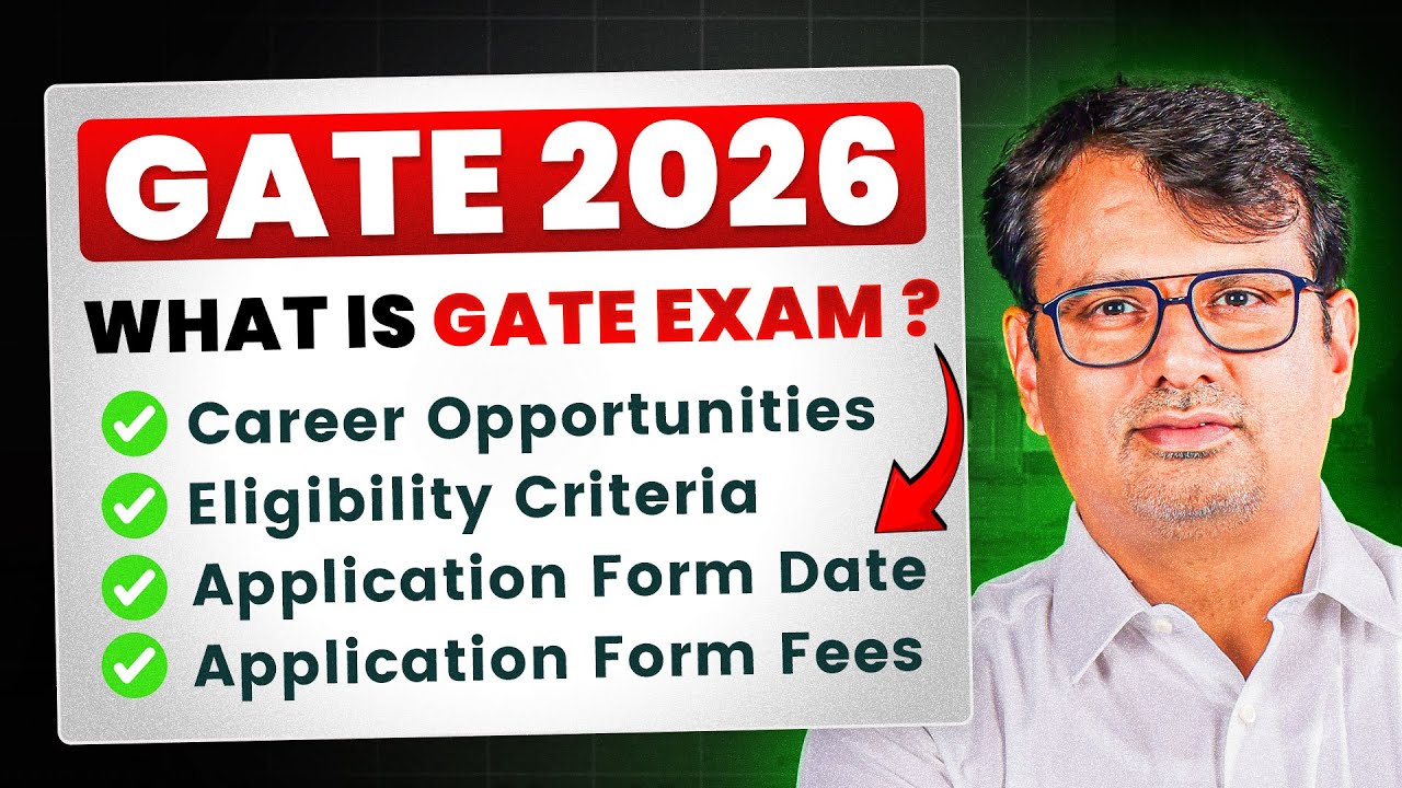 What Is GATE EXAM | Complete Details | Career Opportunities & Eligibility Criteria | GATE EXAM 2026