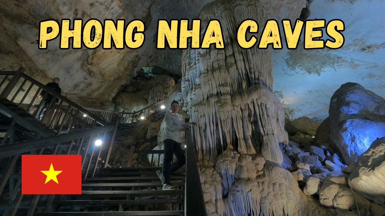 Worlds LARGEST dry Cave. Exploring INCREDIBLE Cave system of Phong Nha in Vietnam 🇻🇳