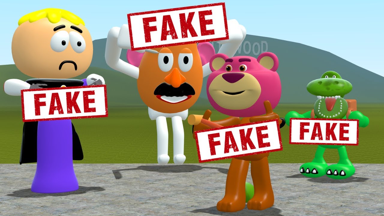 Fake Or Real New 3D Memes Toy Story With Other 3D Memes In Garry's Mod
