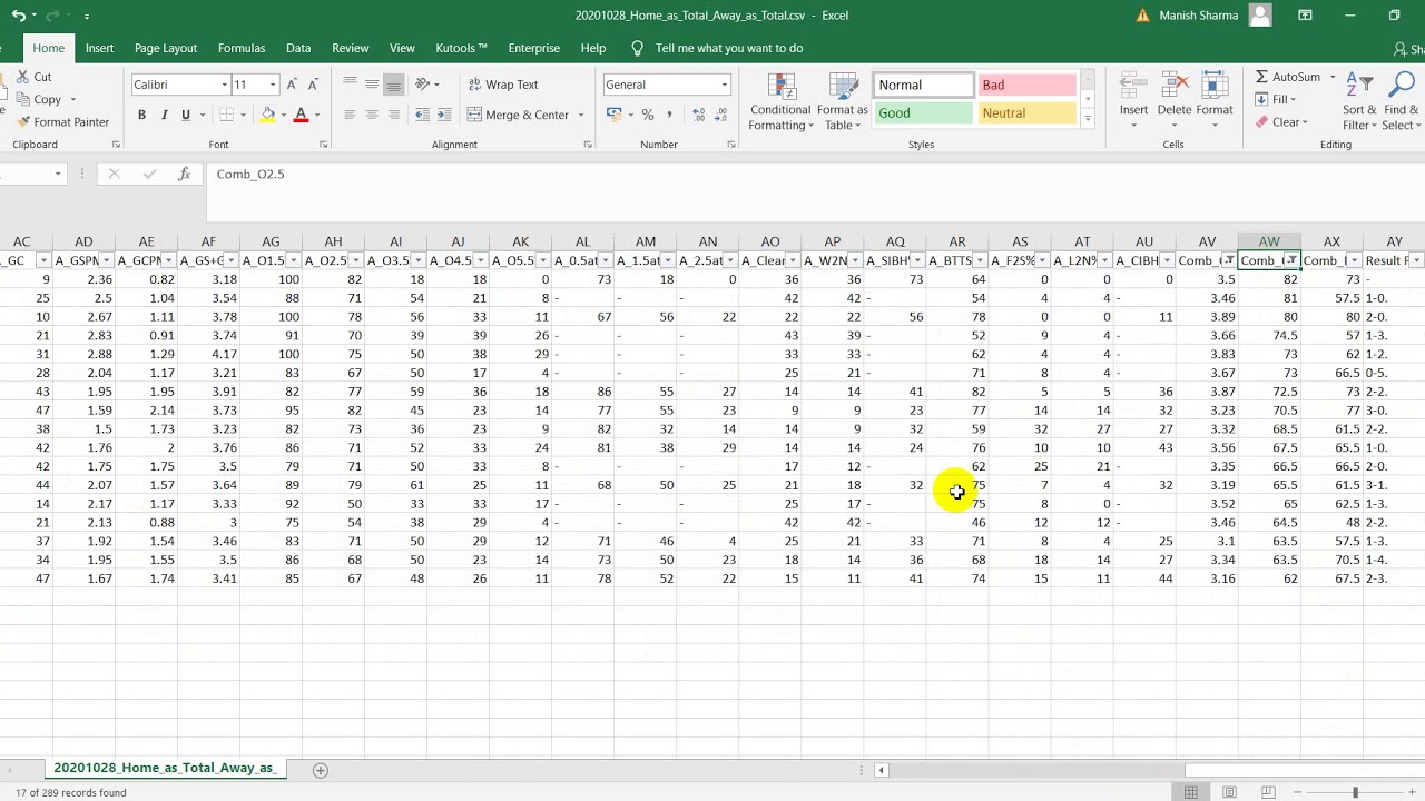 Football Betting Strategy for Over 2.5 Market