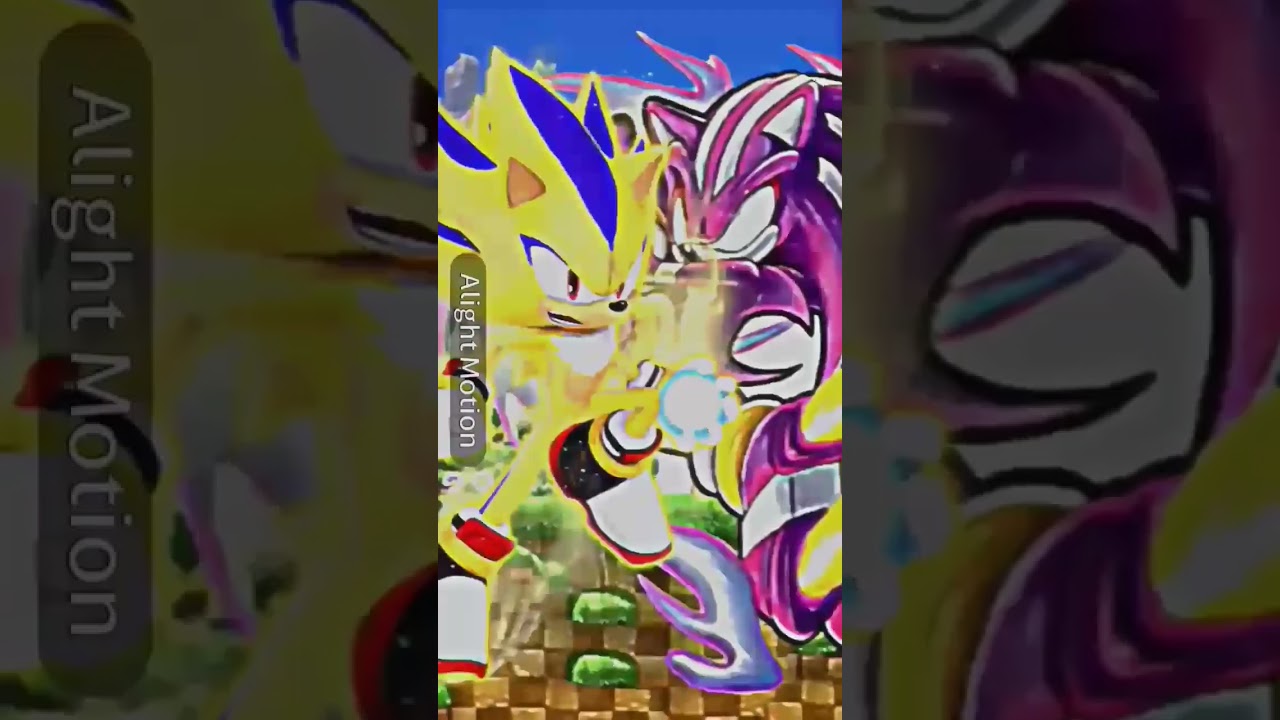 Sonow Vs Shadic #edits #sonic #sonicthehedgehog #whoisstrongest