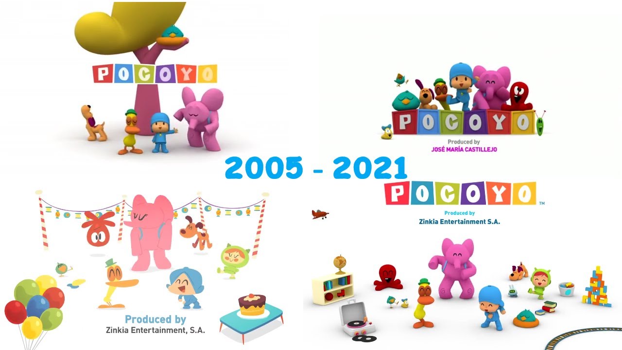 Evolución de las Intros de Pocoyó (2005 - 2021)