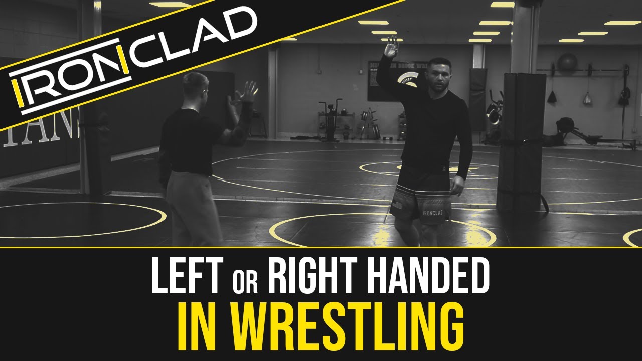 LEFT or RIGHT handed in WRESTLING