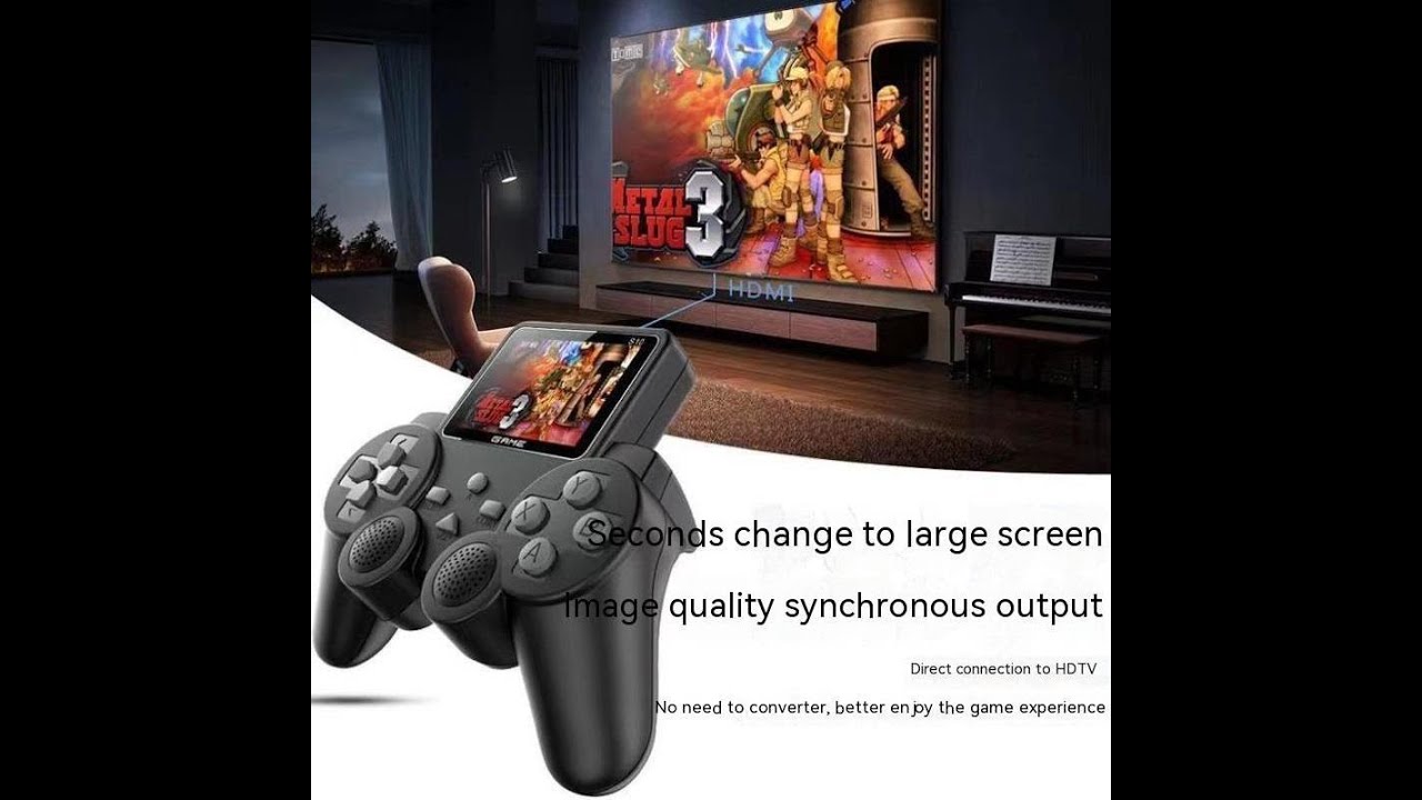 S10 Controller Game Pad Digital Game Player: S10 Mini Portable Retro Video Handheld Game Console