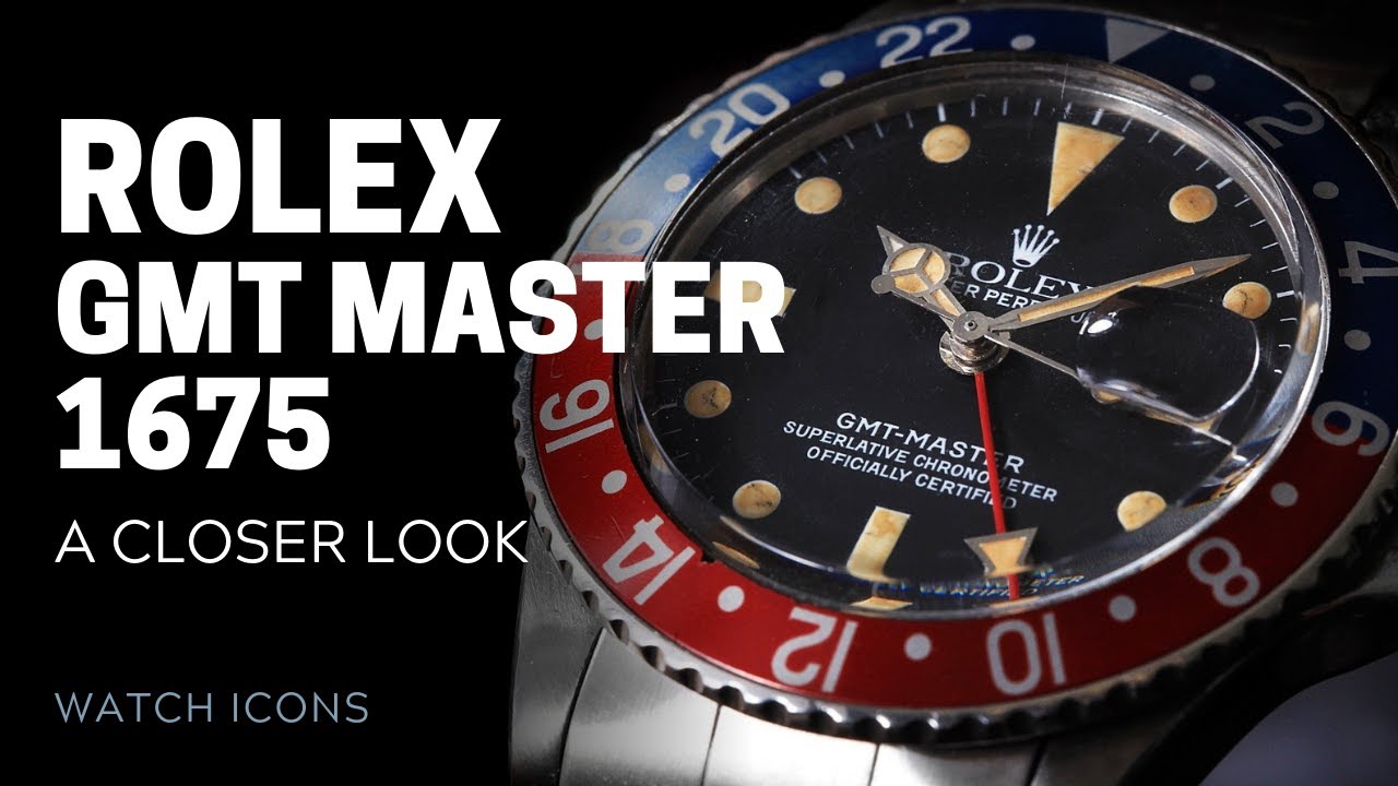 Rolex GMT Master 1675: The Quintessential GMT Master | SwissWatchExpo [Rolex Watches]