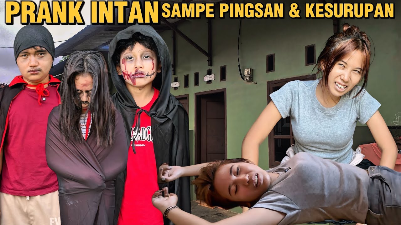 PRANK INTAN DI KOST SAMPE PINGSAN & KESURUPAN !! Yogafamilly