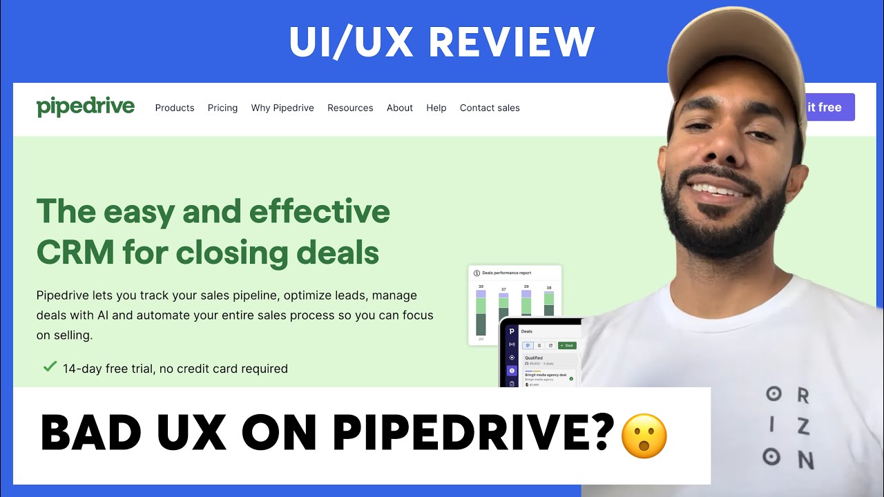 BAD UX on Pipedrive? UI/UX REVIEW