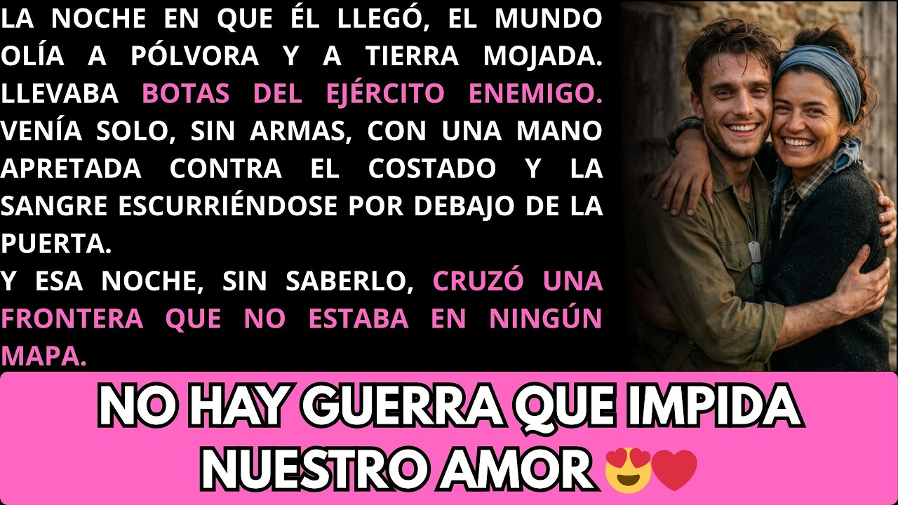 ABRÍ LA PUERTA AL ENEMIGO Y ME ENAMORÉ | Historia de amor y guerra que te romperá el corazón