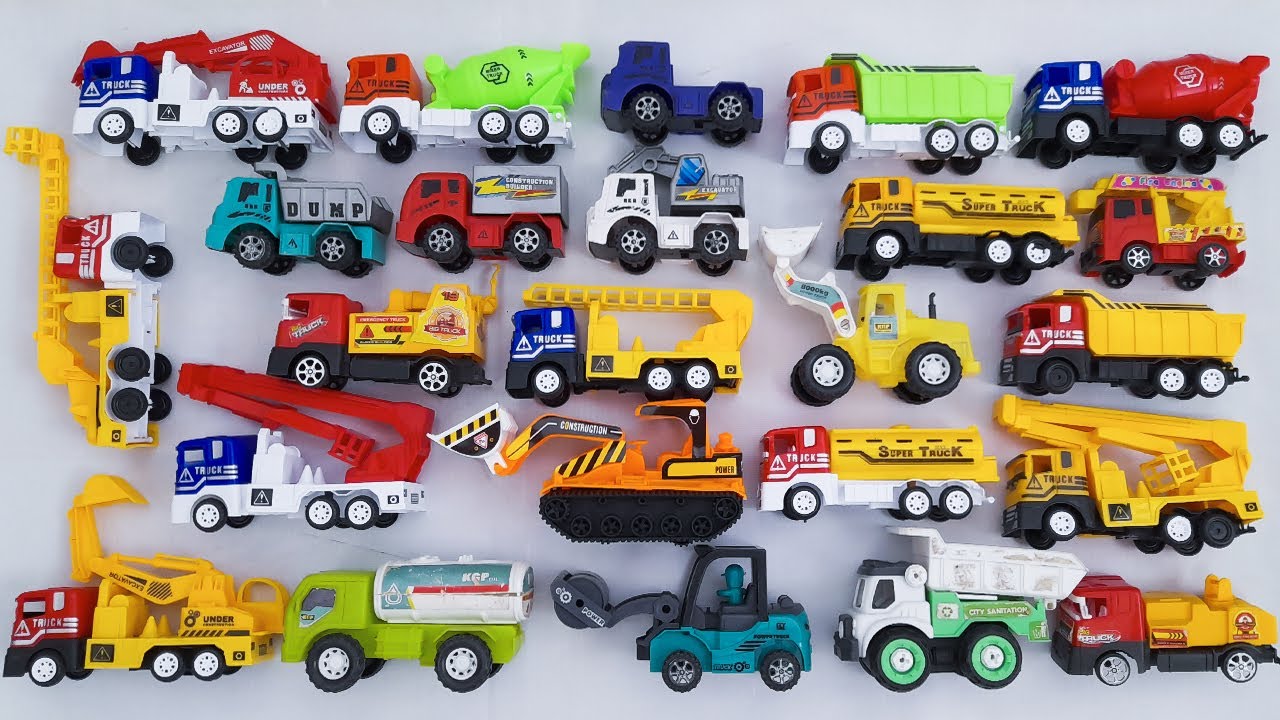 Truk Kontruksi, Truk Oleng , Mobil Truk Molen, Mobil Balap, Truk Pasir, Excavator, Damkar, Towing
