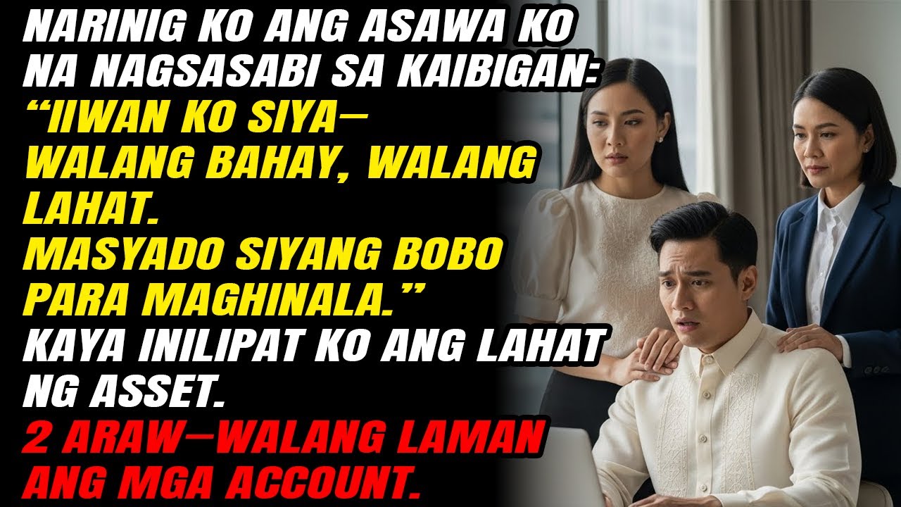 Naghinala akong diborsyo ang plano niya, kaya inilipat ko ang assets. 2 araw lang, nagmakaawa siya.
