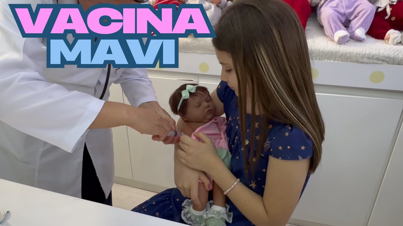 ROTINA TOMANDO VACINA NA MATERNIDADE DA ALANA BABYS -  BEBE REBORN SILICONE S&Oacute;LIDO @Alana-Babys