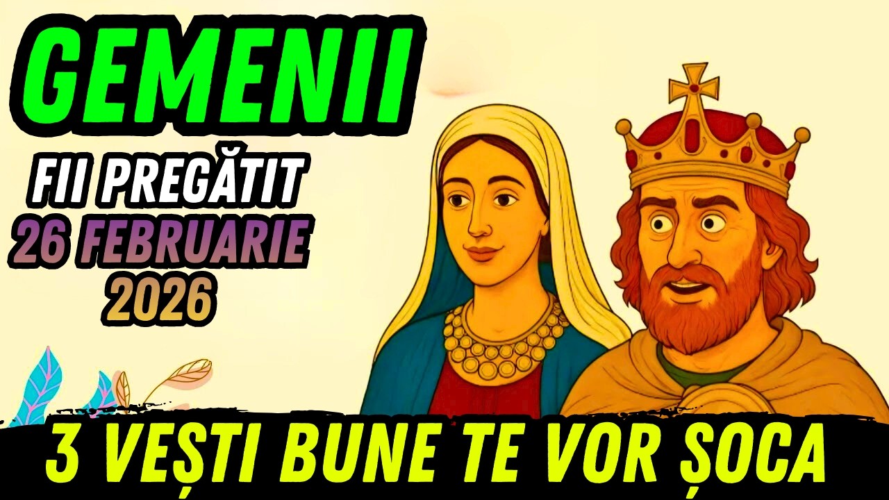 ✨ Punctul de Cotitură Gemeni: 26 februarie 2026 Binecuvântări Cosmice Dezvăluite! ♊💫
