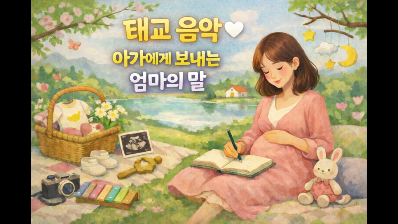 태교 음악 🤍 아가에게 보내는 엄마의 말 #태교음악 #엄마표태교 #태교 #힐링음악 #수면음악 #육아 음악