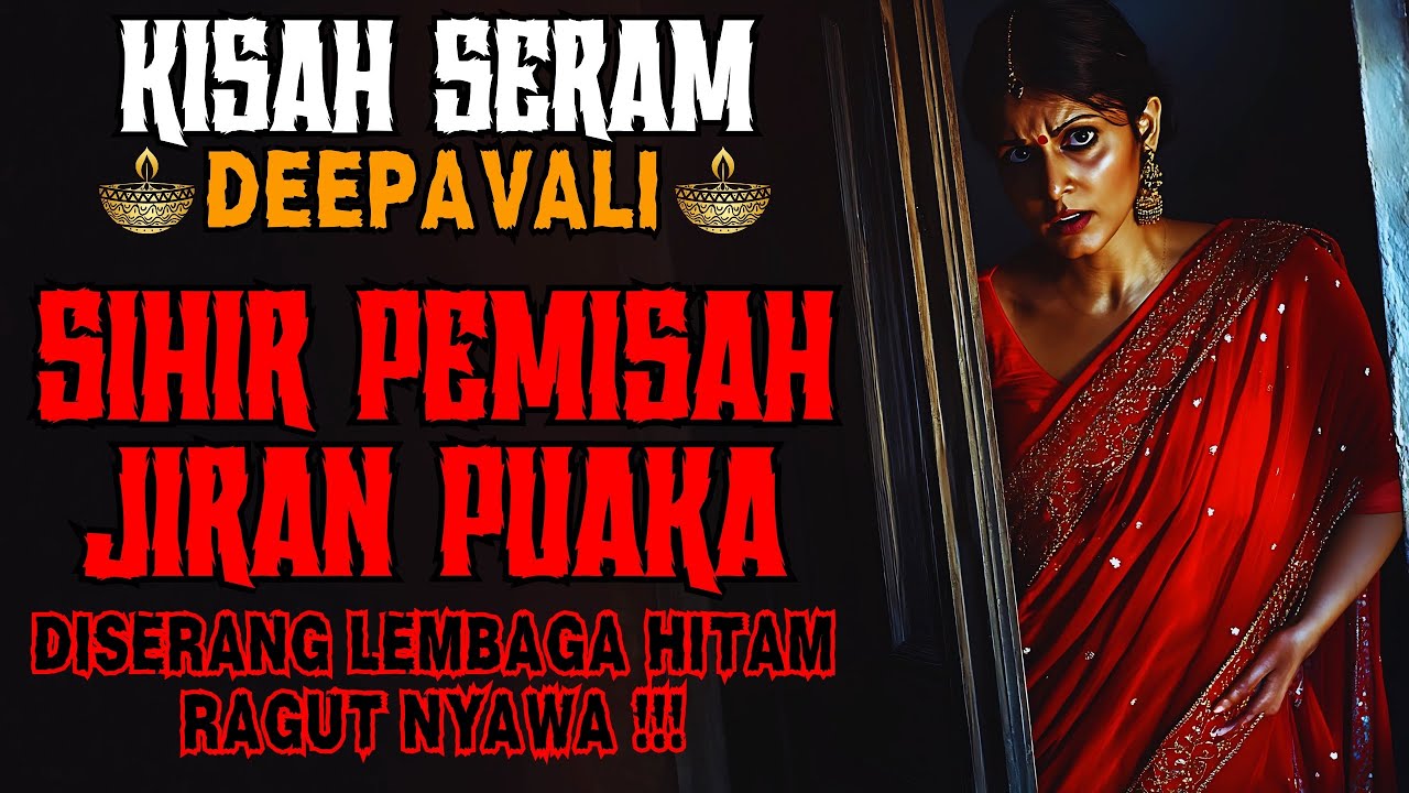 KISAH SERAM | HISTERIA AKIBAT SIHIR DARI JIRAN | HAMPIR M4TI DICEKIK LEMBAGA HITAM ‼️
