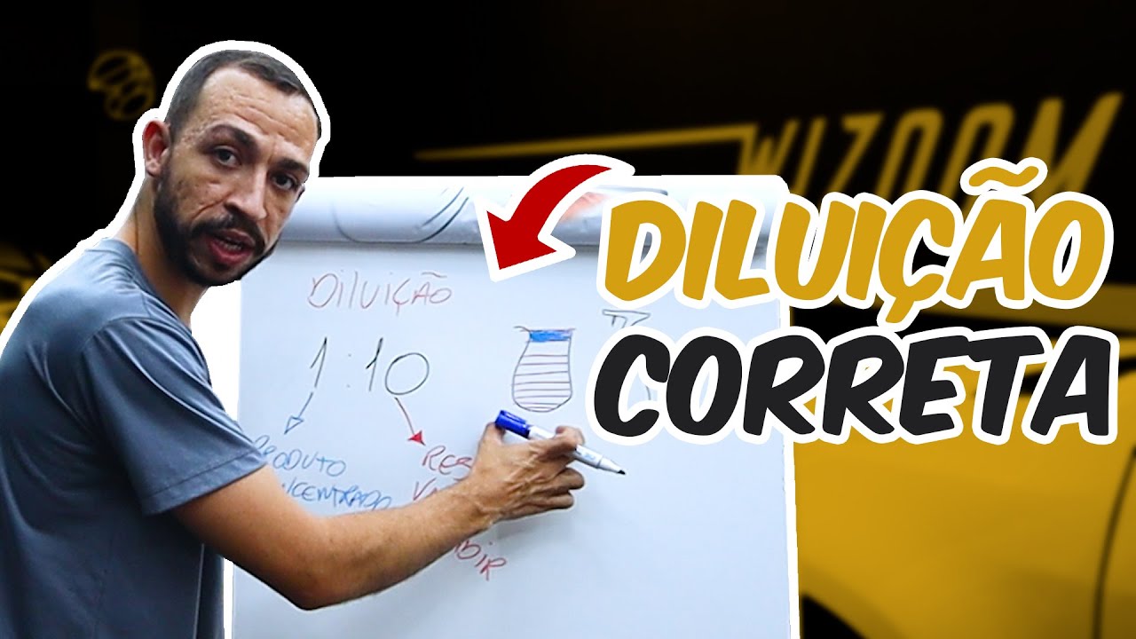 SEMPRE FIZ ERRADO | COMO DILUIR PRODUTOS CORRETAMENTE