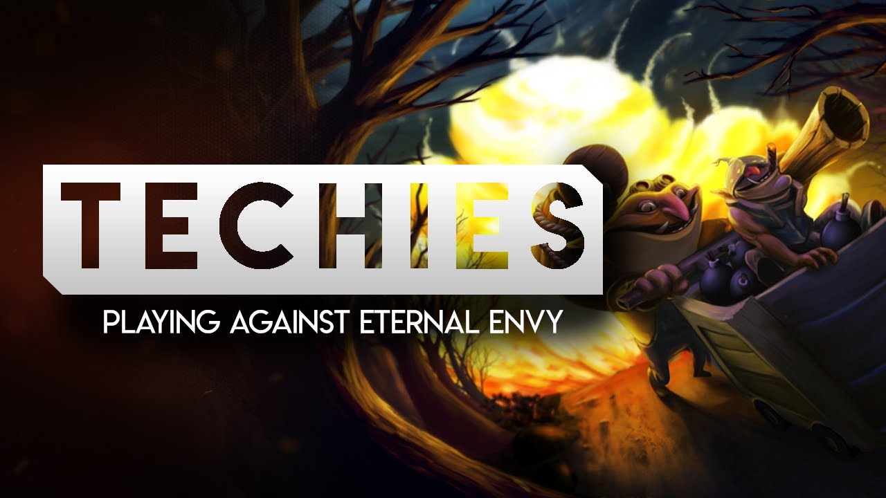 PLAYING AGAINST ETERNAL ENVY WITH TECHIES IN RANKED--Full Gameplay