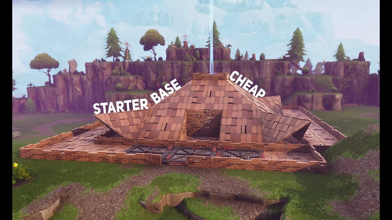 CHEAP Fortnite Starter Homebase | Fortnite Save The World | StoneWood
