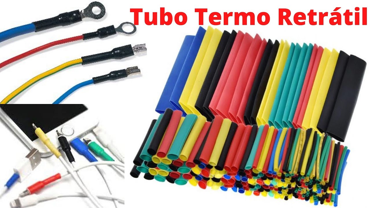 Espaguete ou Tubo Termo Retrátil.
