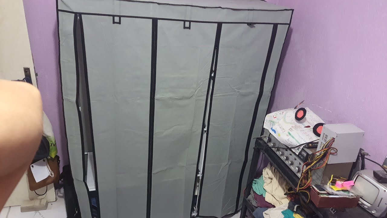 Vlog 237 - Montando meu guarda roupa da shopee com meu boyfriend "Fadinha"😍🫰✨️🧟‍♂️🙉
