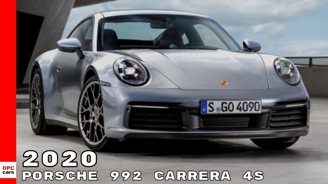 2020 Porsche 911 992 Carrera 4S
