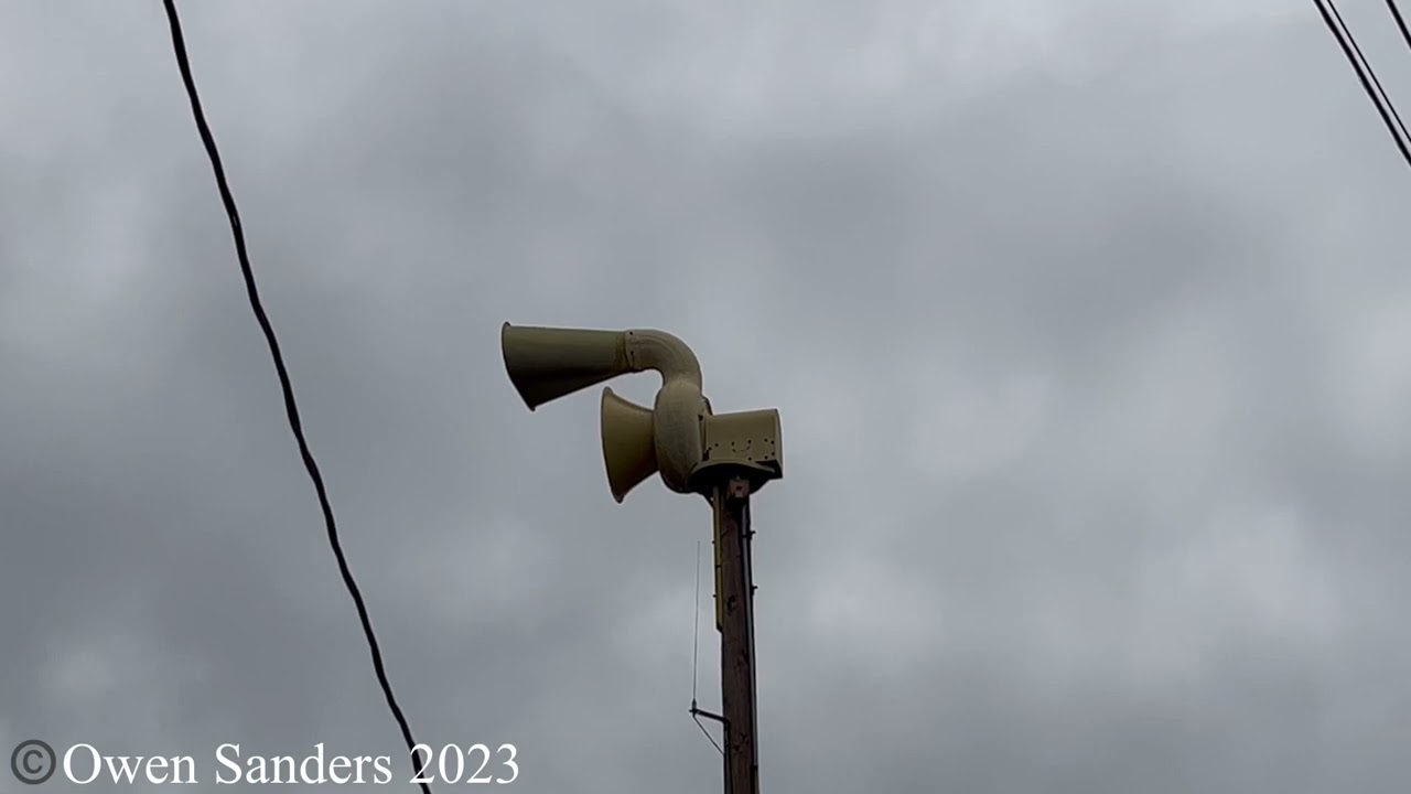 A.C.A. Allertor 125 Siren test, Hurst, Texas